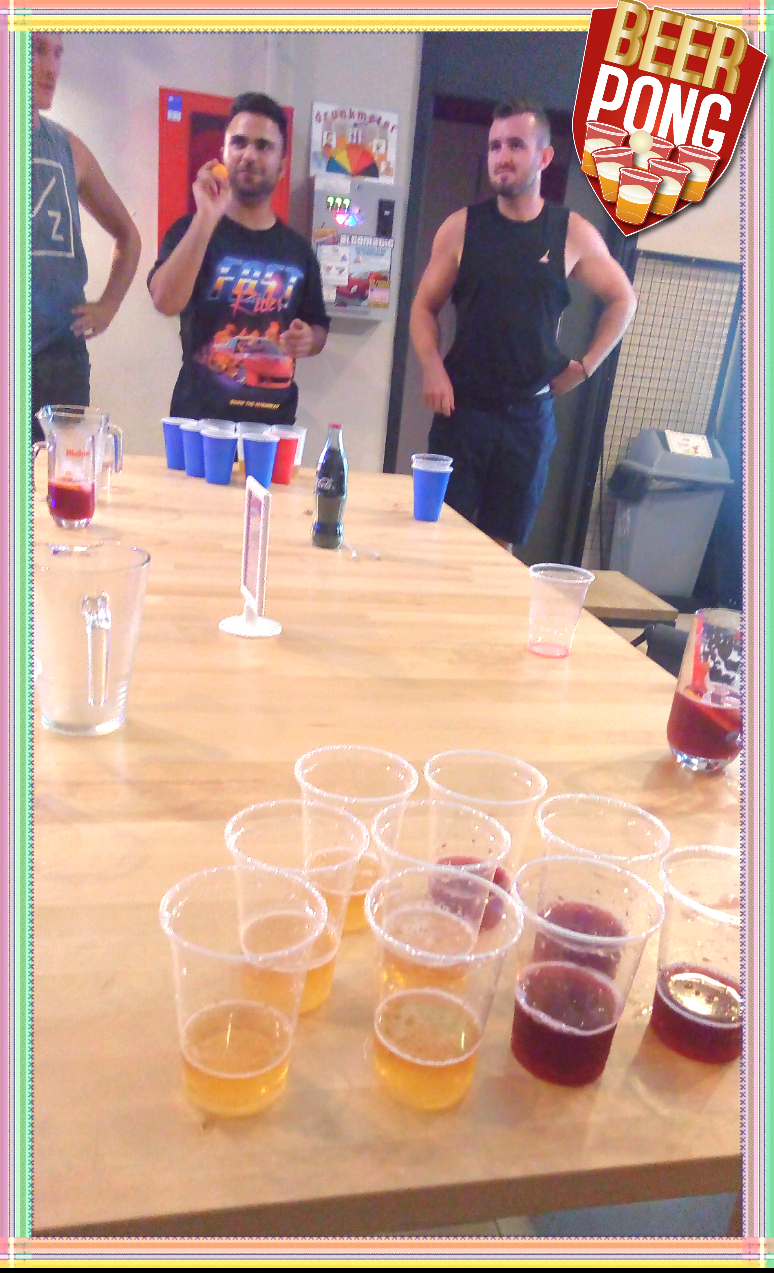 beer pong